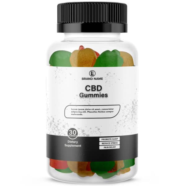 CBD Gummy 30ct bottle